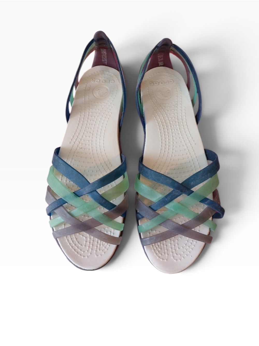 Crocs Huarache Flat Jelly Blue Sandals
Women's Size 8 Shoes